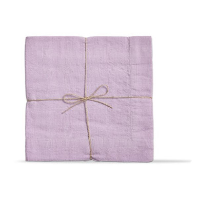 TAG Threads Slub Napkin, Lavender- Set of 4 (G17912)