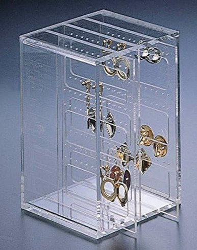 Huang Acrylic Earring Filing Box (0572-S)