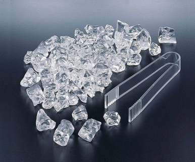 Huang Acrylic Display Plastic Ice Chips, 1 lb. (1032-PS)