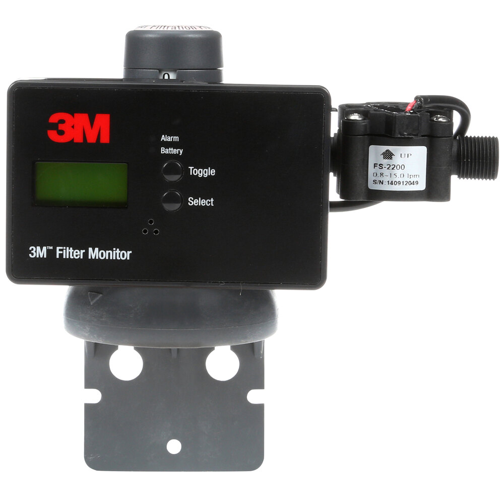 3M Water Filtration Products 6240809 ScaleGard Blend Series Filter Head with Local Monitor