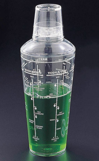 Huang Acrylic Cocktail Shaker (1064-P)