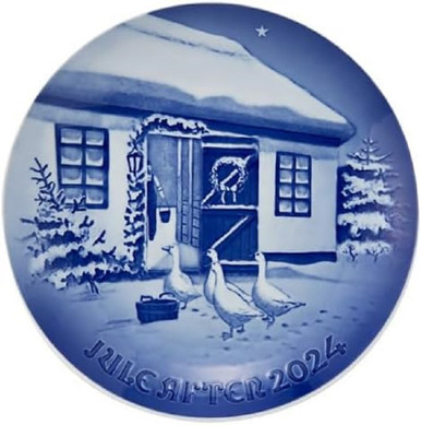 Bing & Grondahl 2024 Christmas Plate, Christmas in the Countryside (1070759)