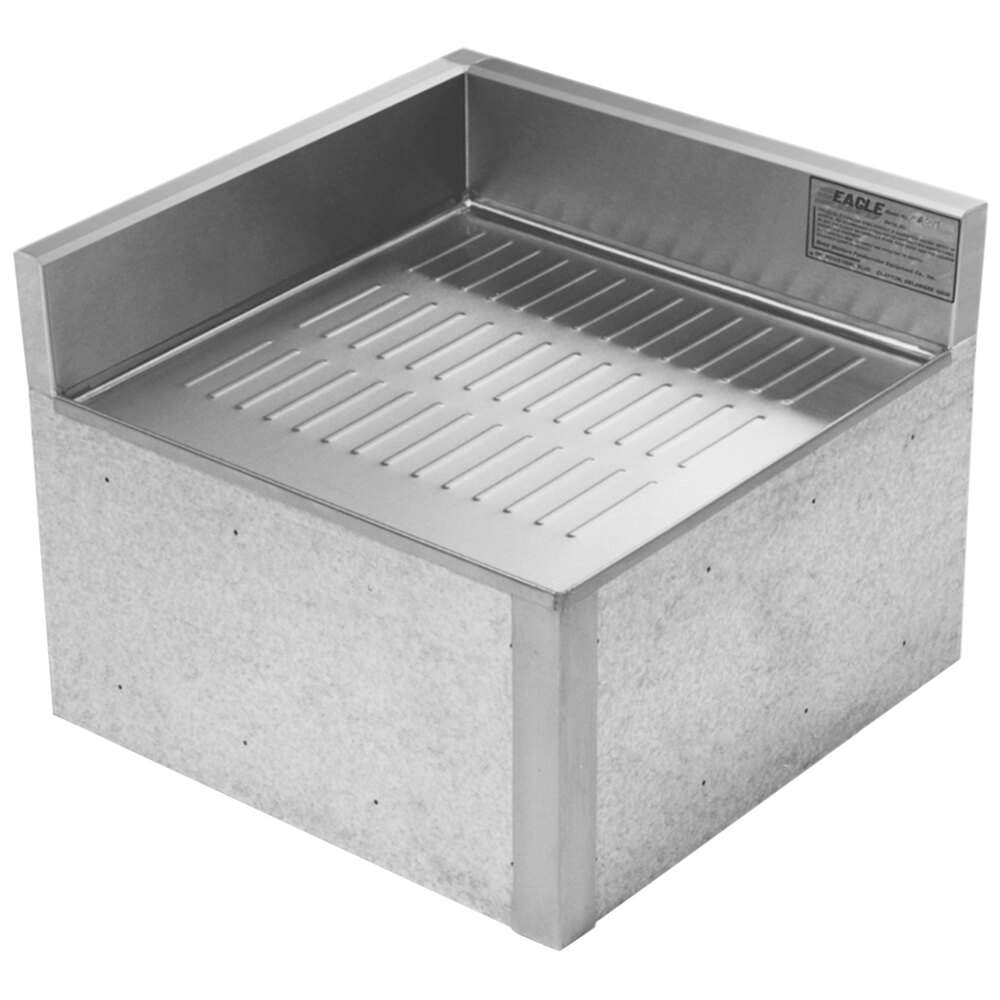Eagle Group MRC-22 Modular Rear Corner Drainboard for 2200 Series Underbar Units