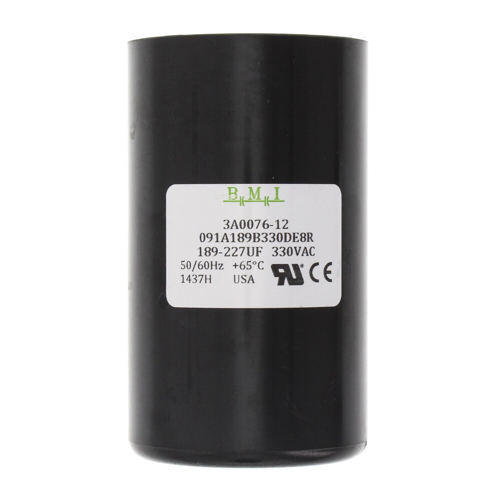 Hoshizaki 3A0076-12 Capacitor-Start 189-227uf 330v
