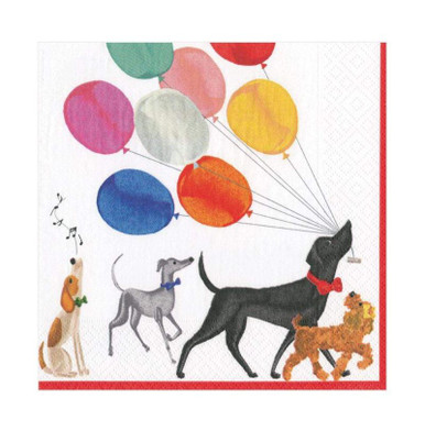 Caspari Paper Luncheon Napkins, Charlee's Parade - 2 Packs (12310L)