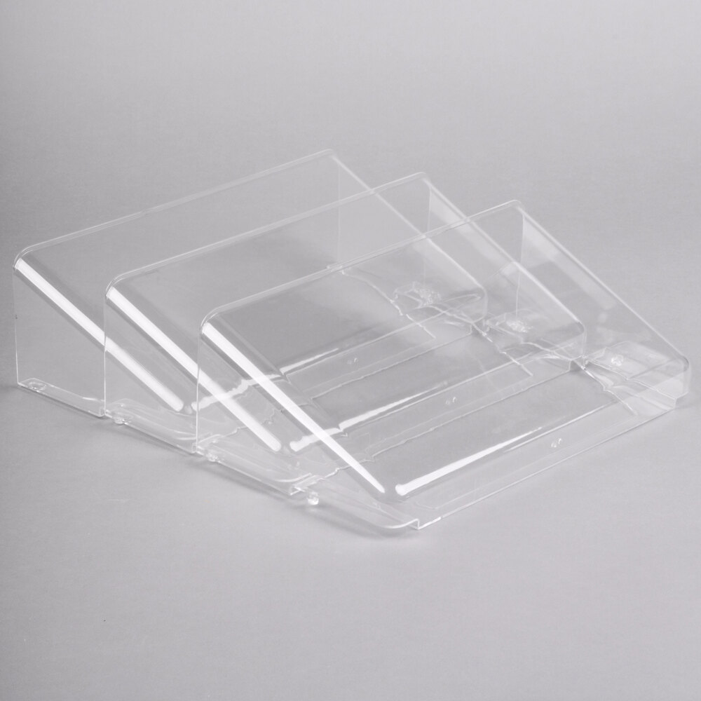 Universal UNV53682 Clear 3 Pocket Letter Sized Wall Hanging File Starter Set