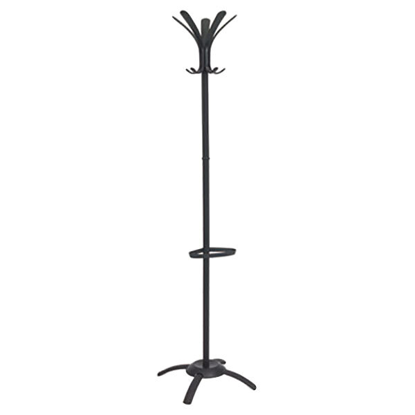 Alba PMCLEON 19 3/4" x 68 7/8" Black CLEO Coat Rack