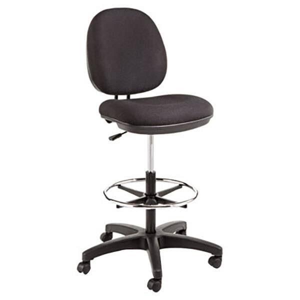 Alera ALEIN4611 Interval Series Black Swivel Task Stool