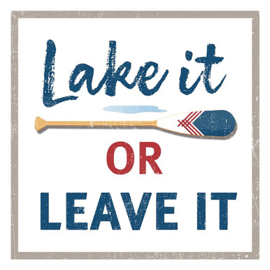 Paperproducts Design Beverage Napkins, Lake It or Leave It - 2 Packs (125002285)