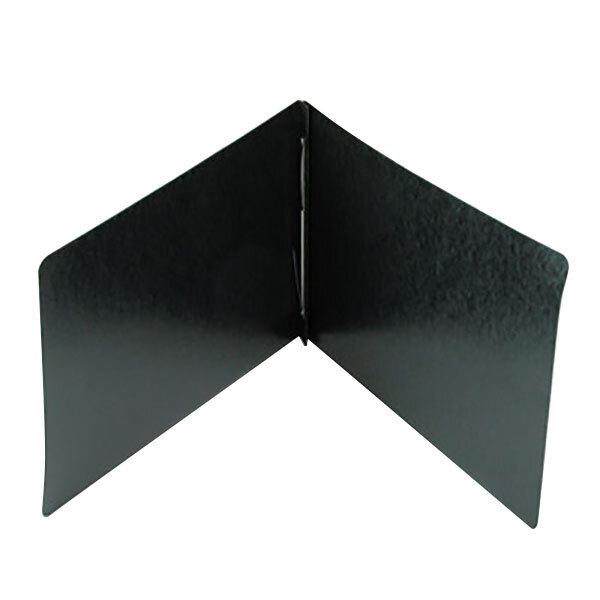 Acco 47071 11" x 17" Black Pressboard Ledger / Tabloid Report Cover with Prong Fastener - 3" Capacity
