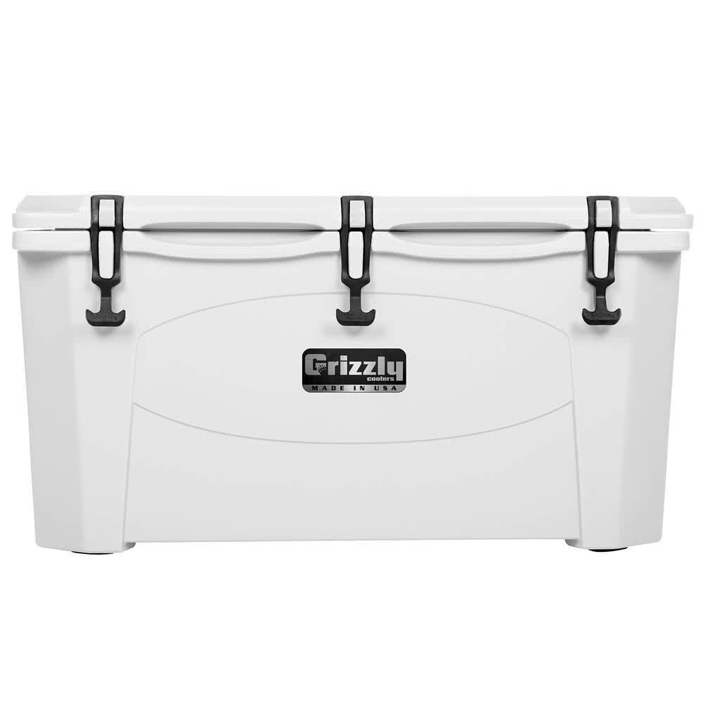 Grizzly Cooler 75 Qt. White Outdoor Merchandiser / Cooler