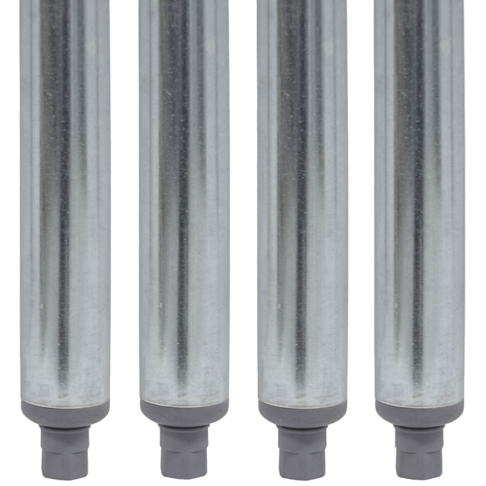 Advance Tabco SU-11B 10" Galvanized Steel Legs - 4/Set