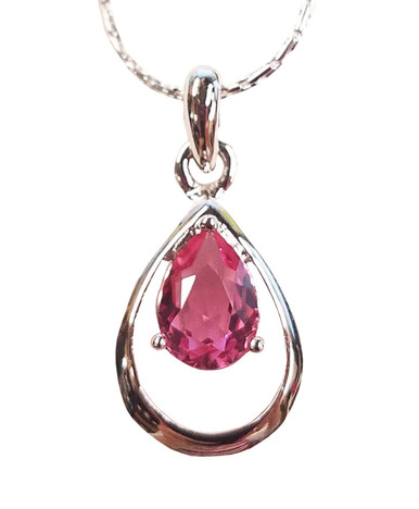 Annaleece Dazzling Necklace, Rose