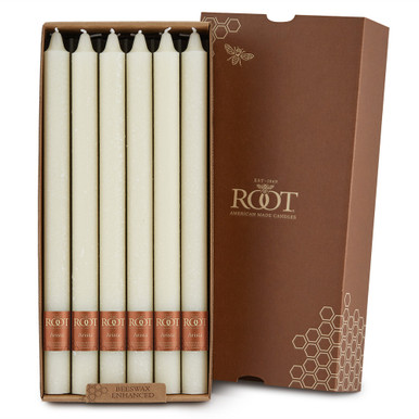 Root Timberline Arista Candles 12", Ivory - Box of 12 (58217)