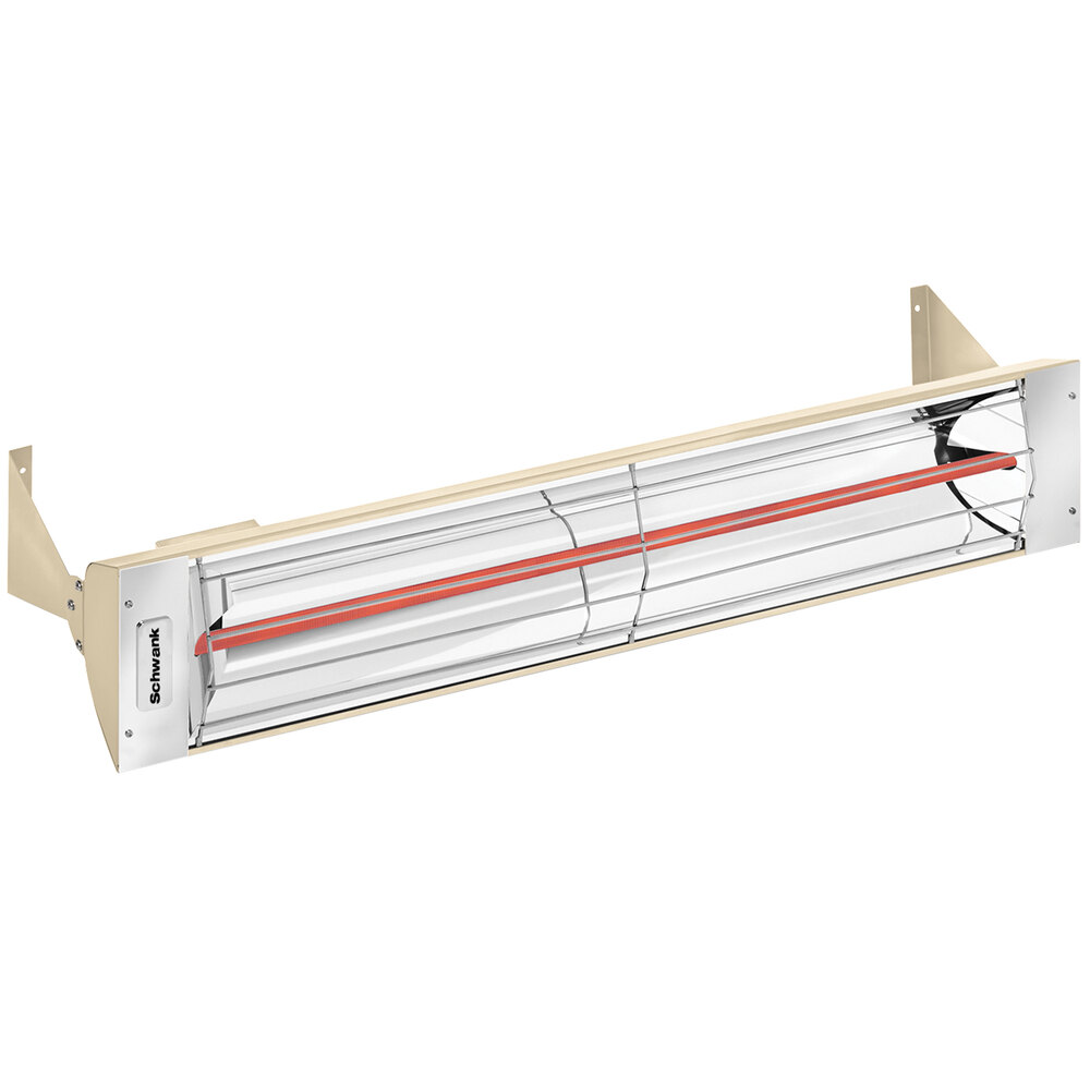 Schwank ES-2039-20 Electric Beige Outdoor Patio Heater - 208V, 2000W