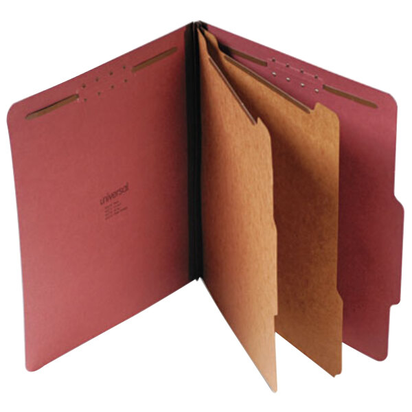 Universal UNV10270 Letter Size Classification Folder - 10/Box
