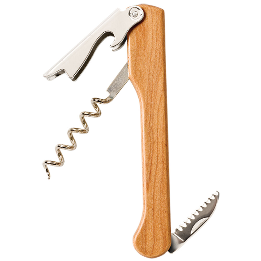 Franmara 2012O Capitano Waiter's Customizable Corkscrew with Oak Wood Handle