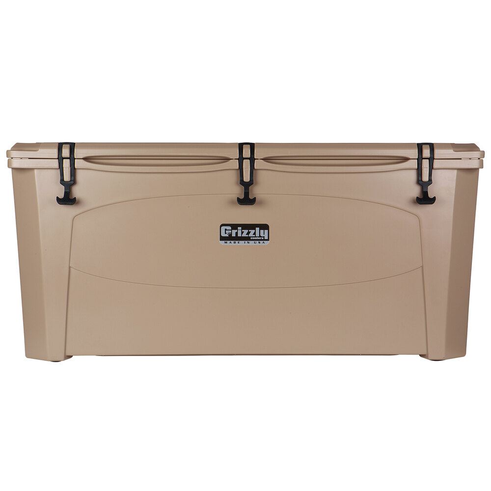 Grizzly Cooler 165 Qt. Tan Outdoor Merchandiser / Cooler