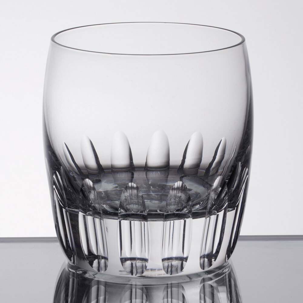Reserve by Libbey 9022/69474 Renewal 9 oz. Customizable Chisel Rocks / Old Fashioned Glass - 12/Case