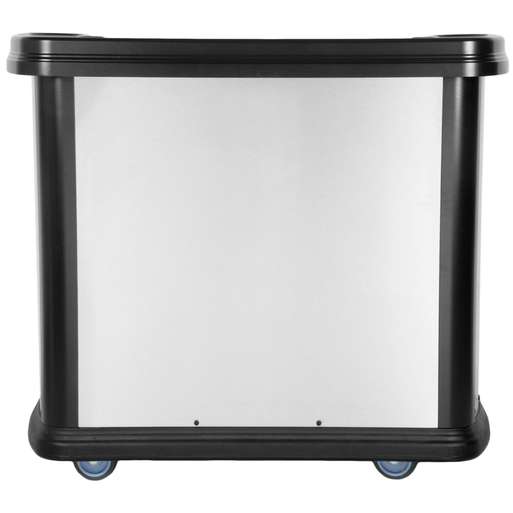 Carlisle 755044 Stainless Steel Maximizer Portable Bar - 56" x 26 1/2" x 48"