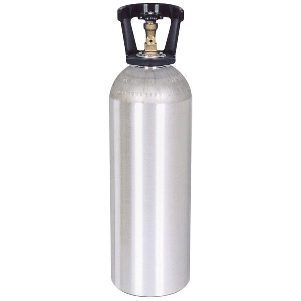 Micro Matic 430A-20E 20 lb. Aluminum CO2 Cylinder