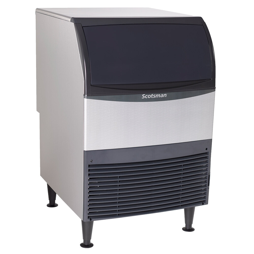 Scotsman UF424W-1 24" Water Cooled Undercounter Flake Ice Machine - 440 lb.