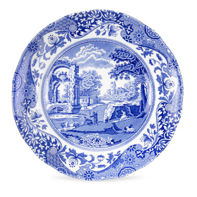 Spode Bread and Butter Plate, Blue Italian (1532474)