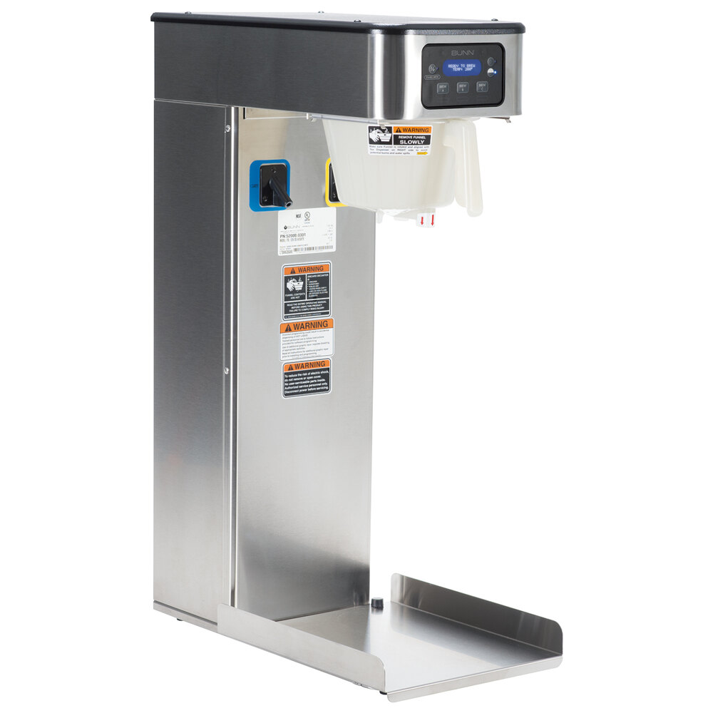 Bunn 52000.0301 ITB Infusion Dual Dilution Single Tea Brewer - 120V