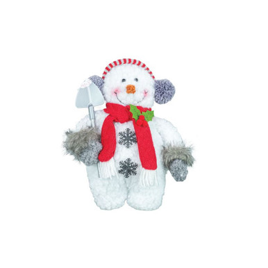 Hanna's Handiworks Earmuffs Plump, Snowman with Shovel (15568A)