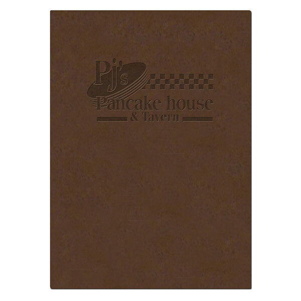 Menu Solutions PIXBRD-57 Hardboard 5" x 7" Customizable Menu Board with Picture Corners