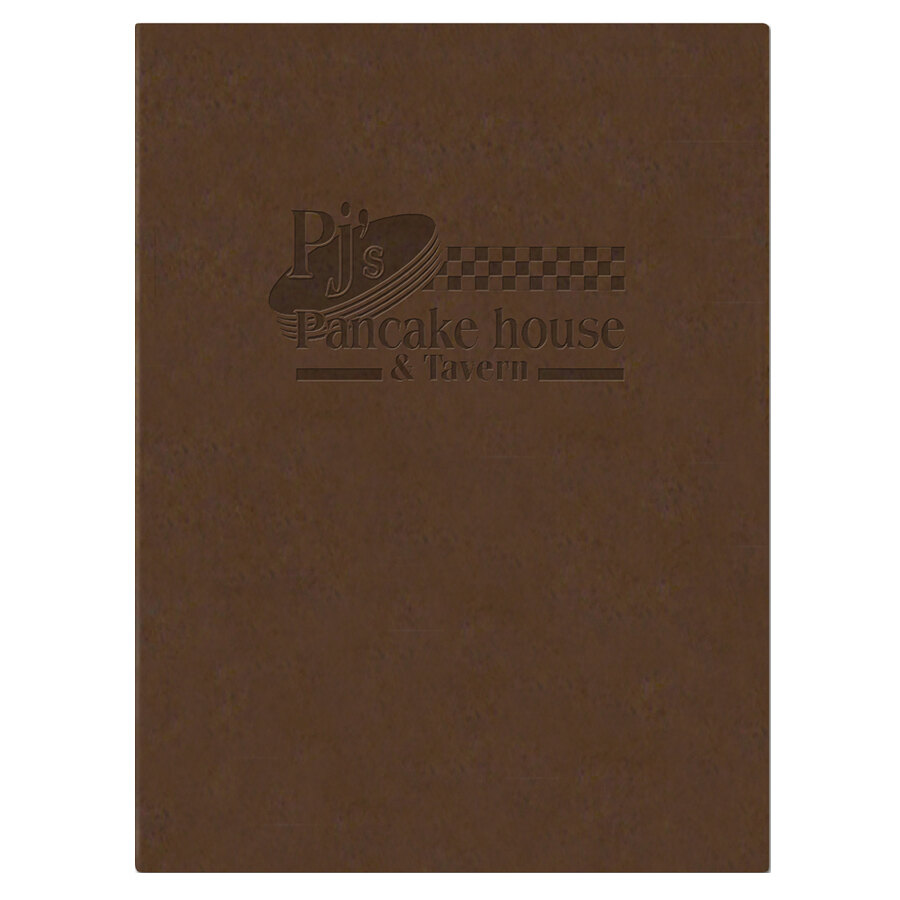 Menu Solutions PIXBRD-A Hardboard 5 1/2" x 8 1/2" Customizable Menu Board with Picture Corners