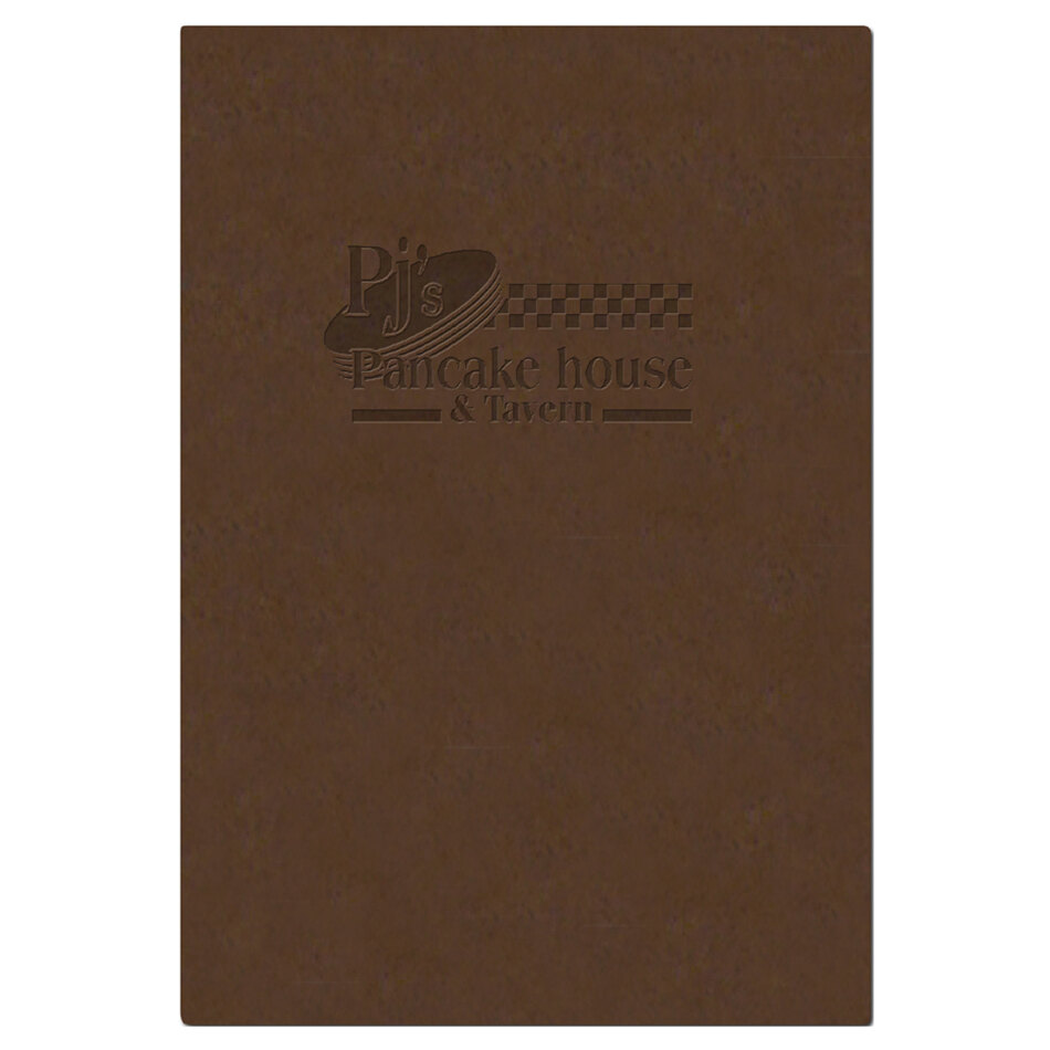 Menu Solutions PIXBRD-D Hardboard 8 1/2" x 14" Customizable Menu Board with Picture Corners