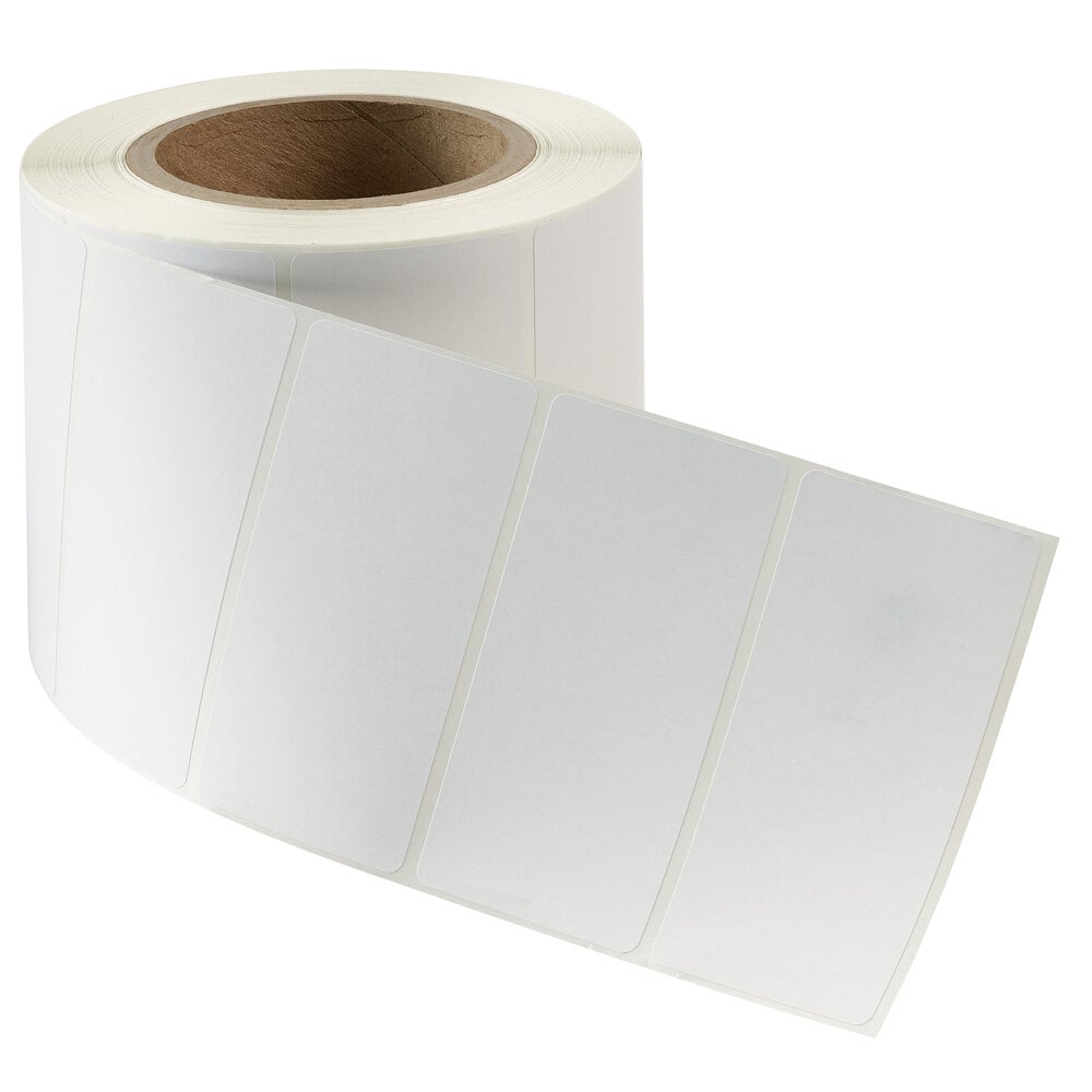 Avery® 04133 4"x 2" White Industrial Direct Thermal Label, 1000 Count Roll - 2/Box