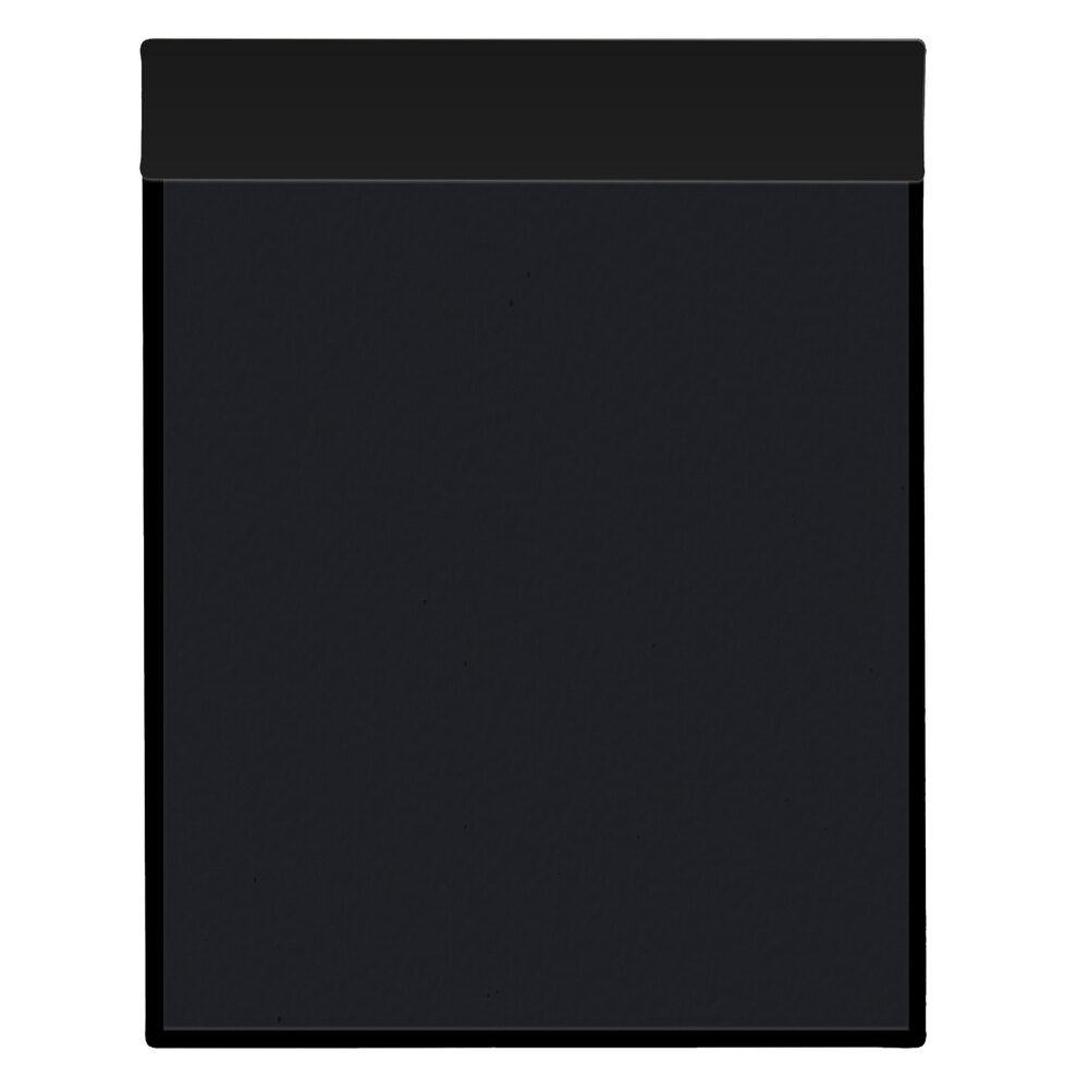 H. Risch Inc. MMB-OM Oakmont 8 1/2" x 11" Customizable Single View Hardback Magnetic Menu Board