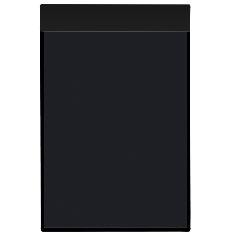 H. Risch Inc. MMB-OM Oakmont 8 1/2" x 14" Customizable Single View Hardback Magnetic Menu Board