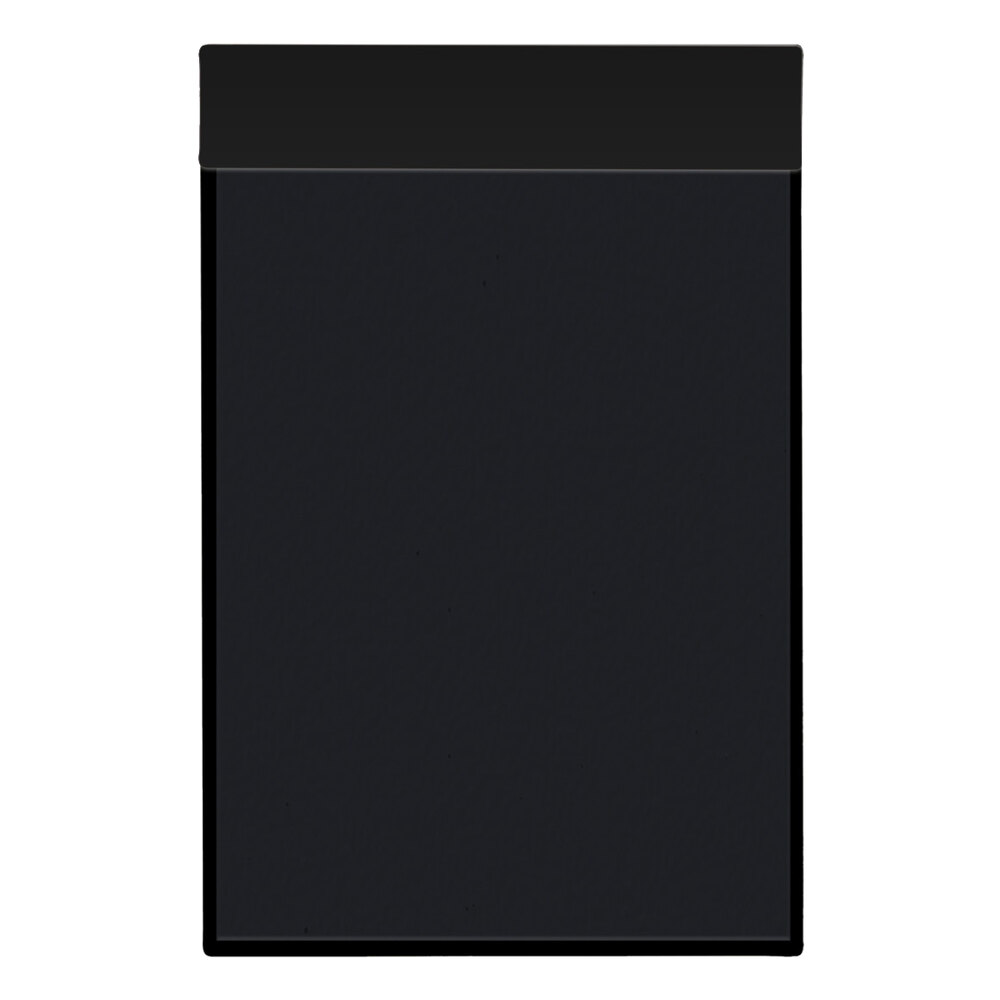 H. Risch Inc. MMB-OM Oakmont 5 1/2" x 8 1/2" Customizable Single View Hardback Magnetic Menu Board