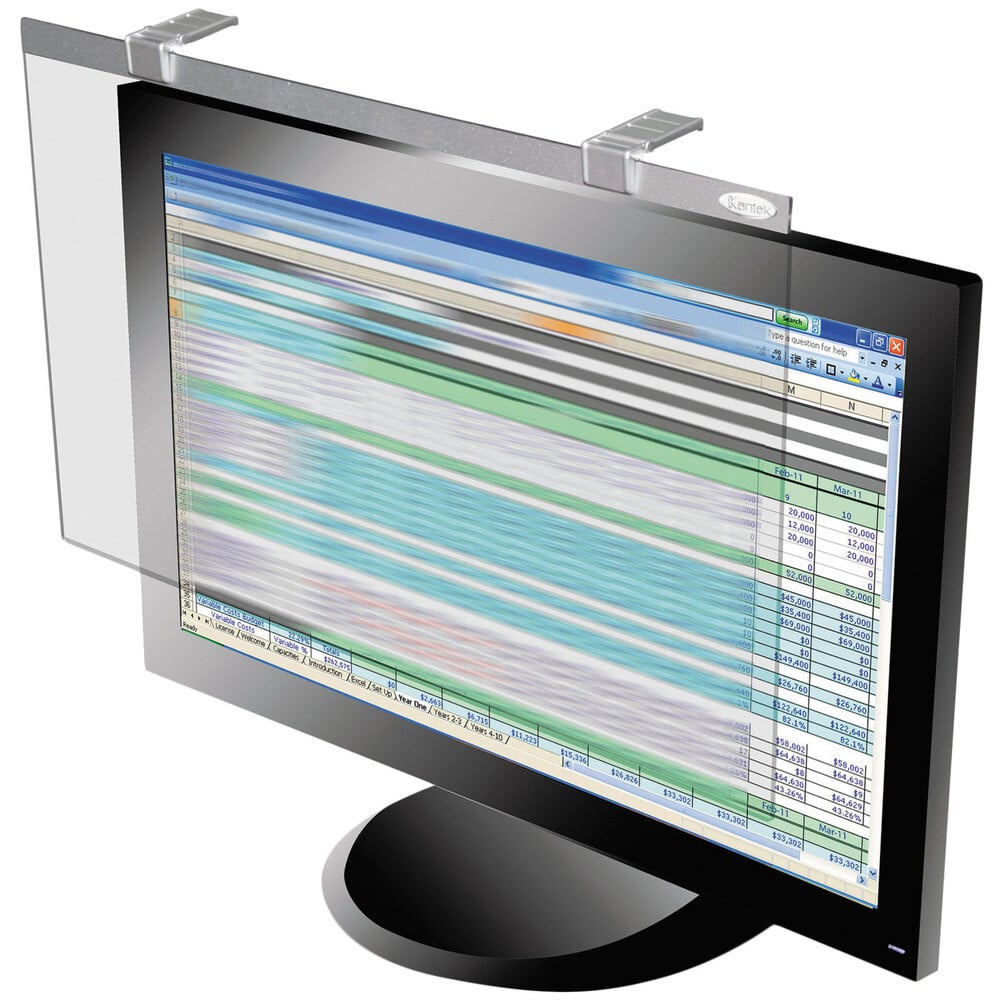 Kantek LCD24WSV 24" 16:9/16:10 Widescreen LCD Antiglare Deluxe Privacy Filter