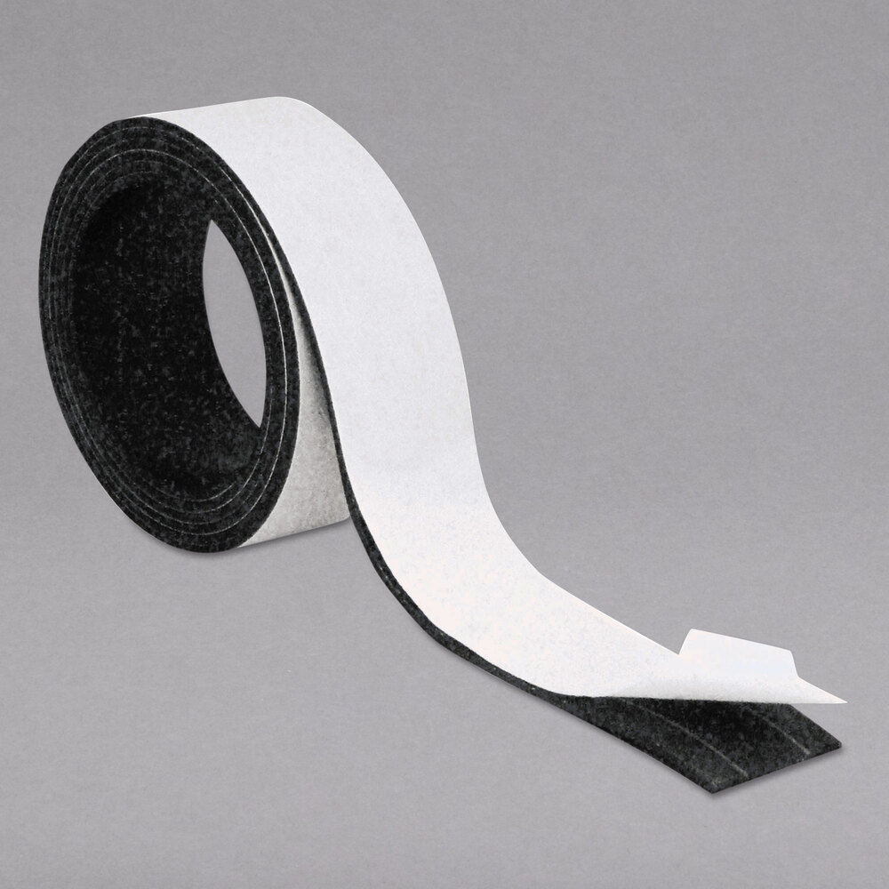 MasterVision BVCFM2020 1" x 4' Magnetic Adhesive Tape Roll
