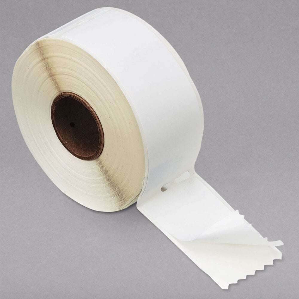 DYMO 30572 LabelWriter 1 1/8" x 3 1/2" White Address Self-Adhesive 260-Label Roll - 2/Box