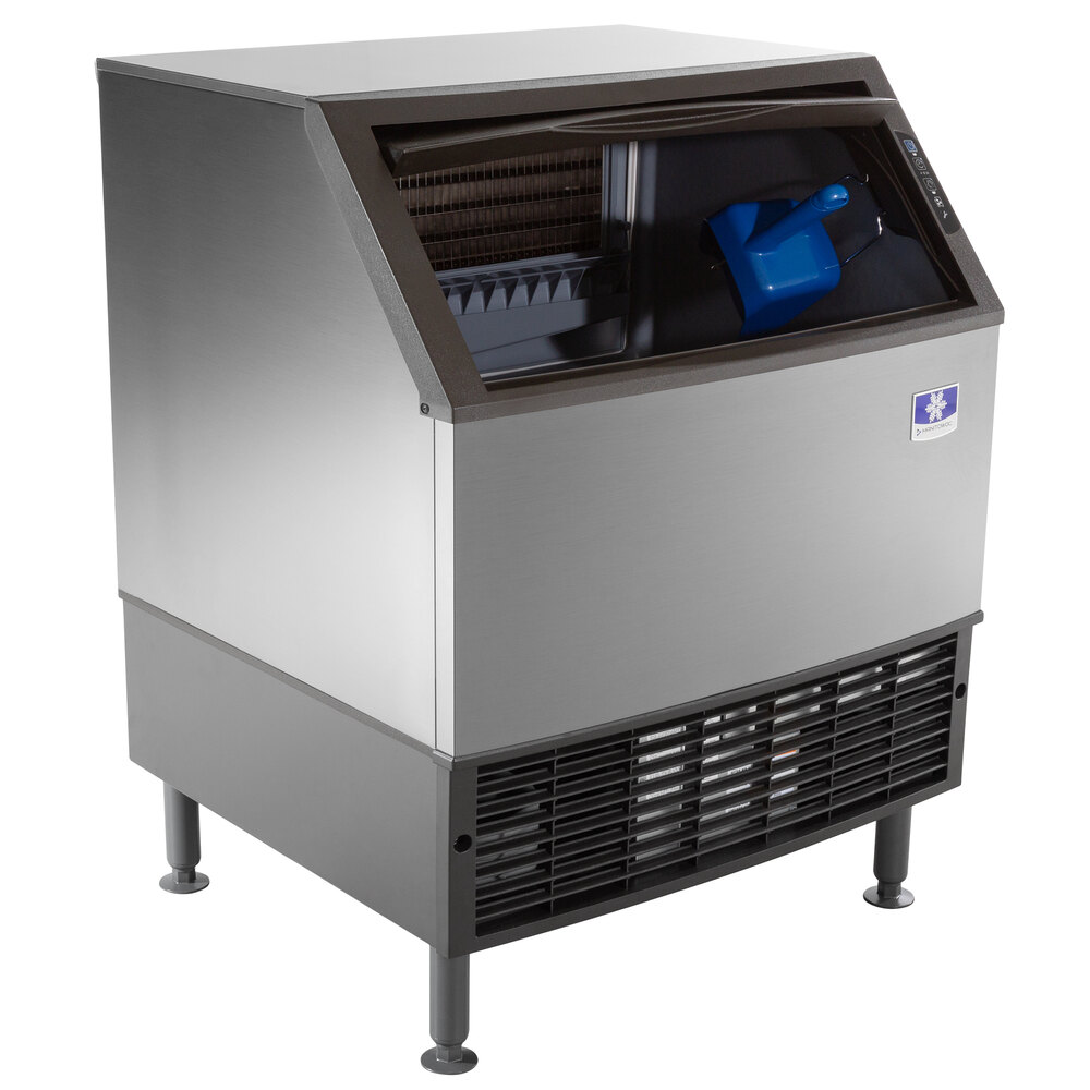 Manitowoc UYF0310W NEO 30" Water Cooled Undercounter Half Dice Cube Ice Machine with 119 lb. Bin - 120V, 293 lb.