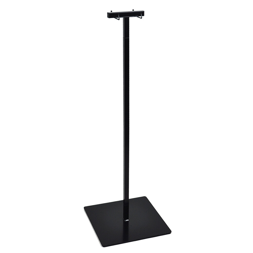 LK Packaging 19" x 45" Black Wet Umbrella Bag Stand