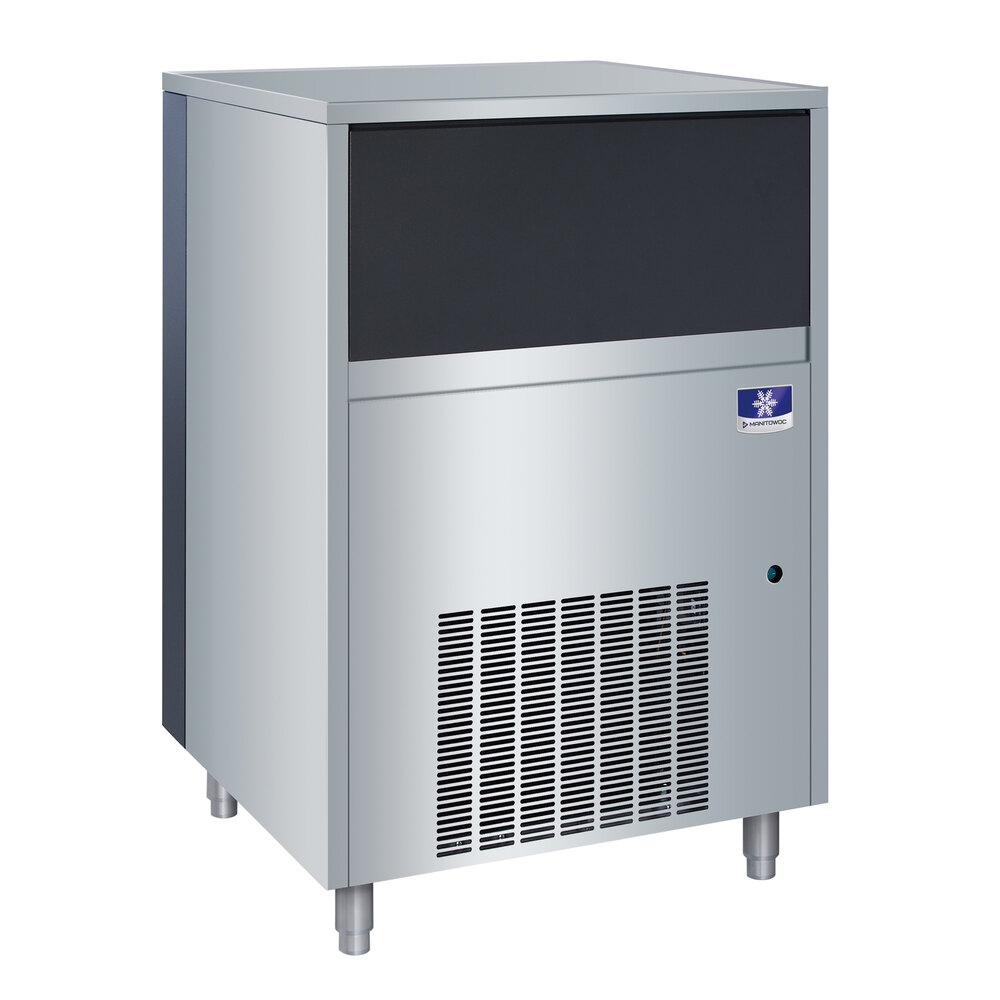 Manitowoc UFF-0350A 29" Air Cooled Undercounter Flake Ice Machine with 50 lb. Bin - 115V, 350 lb.