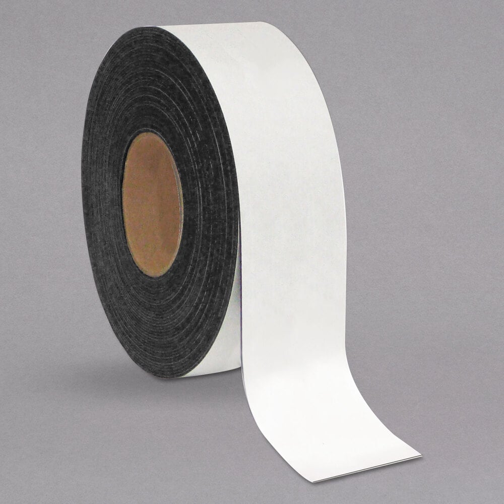MasterVision BVCFM2118 2" x 50' White Magnetic Dry Erase Roll