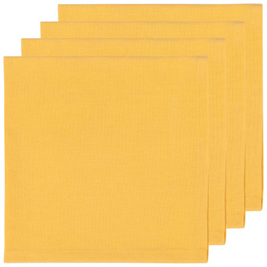 Now Designs Spectrum Napkins, Honey - Set of 4 (1800370)