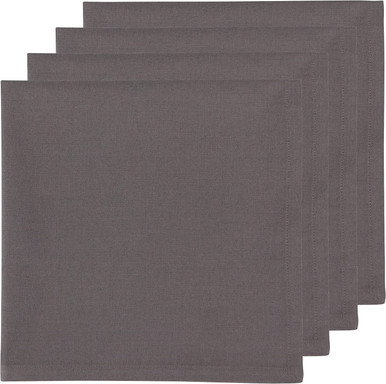 Now Designs Napkins, Spectrum - 4pc Charcoal (1800630)
