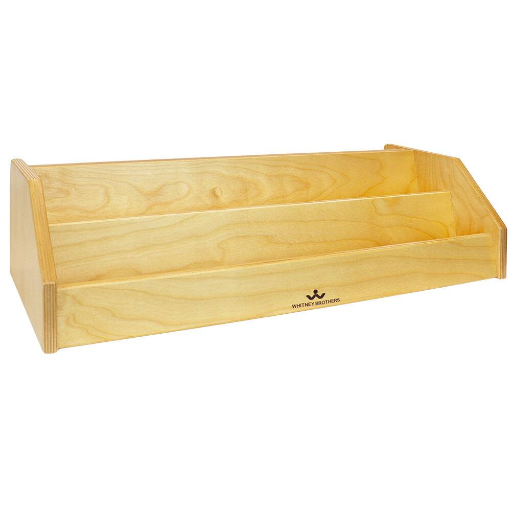 Whitney Brothers WB1858 24" x 10" x 7 1/4" Toddler Book Display