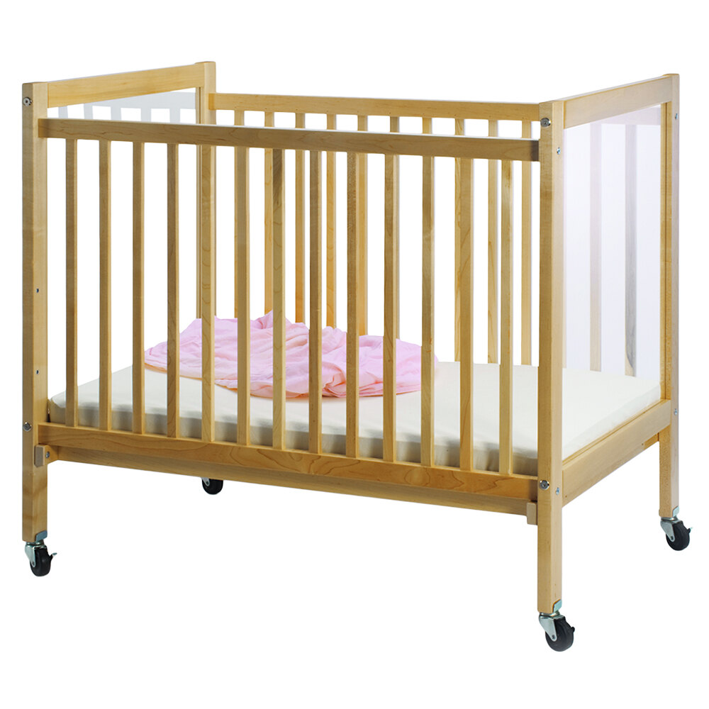 Whitney Brothers WB9503 40" x 27" x 37" Clear View Infant Crib