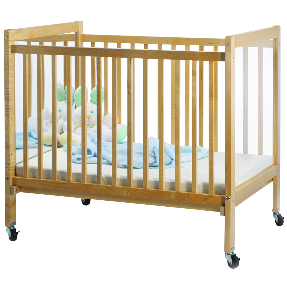 Whitney Brothers WB9504 40" x 27" x 37" I-See-Me Infant Crib