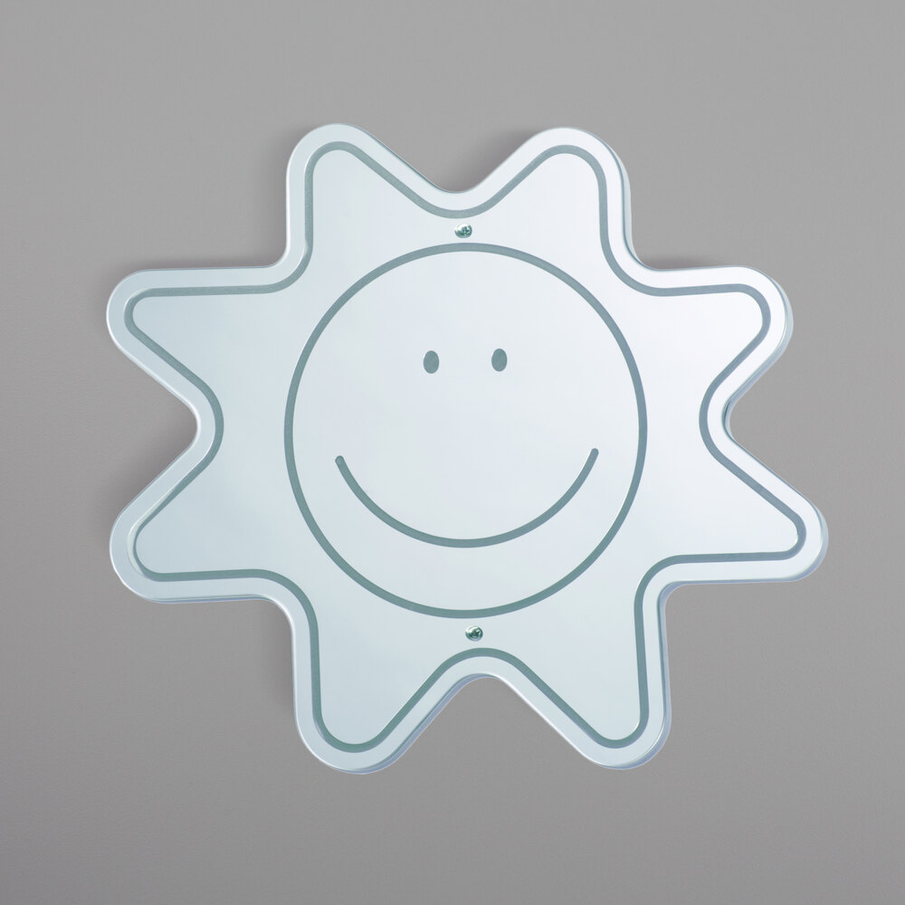 Whitney Brothers WB0035 16" x 14" x 1/8" Happy Face Mirror
