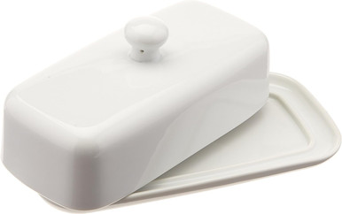 HIC Porcelain Butter Dish (79404)